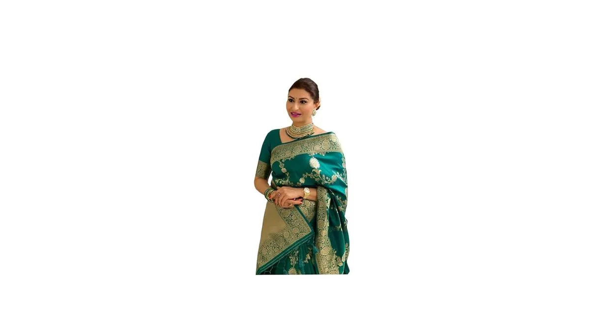 Woman Sari Wedding Dress Elegant Kanjivaram Soft Silk Banarasi Saree