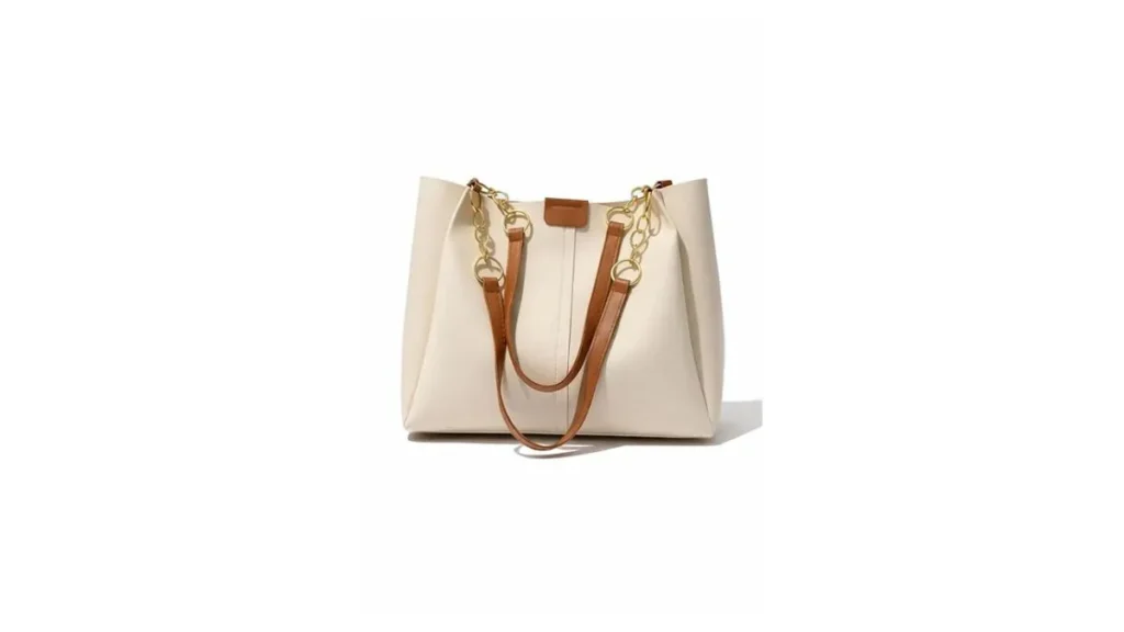 Luxury Bags Brands in India Stylish PU Leather Tote Handbag for Women