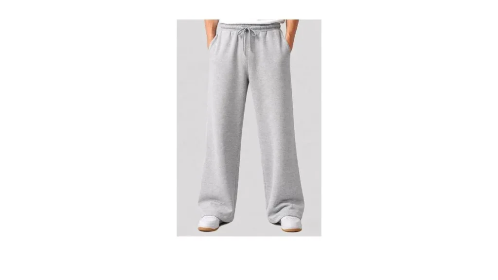 Baggy Lower for Men Pure Cotton Loose Fit Joggers with Pockets