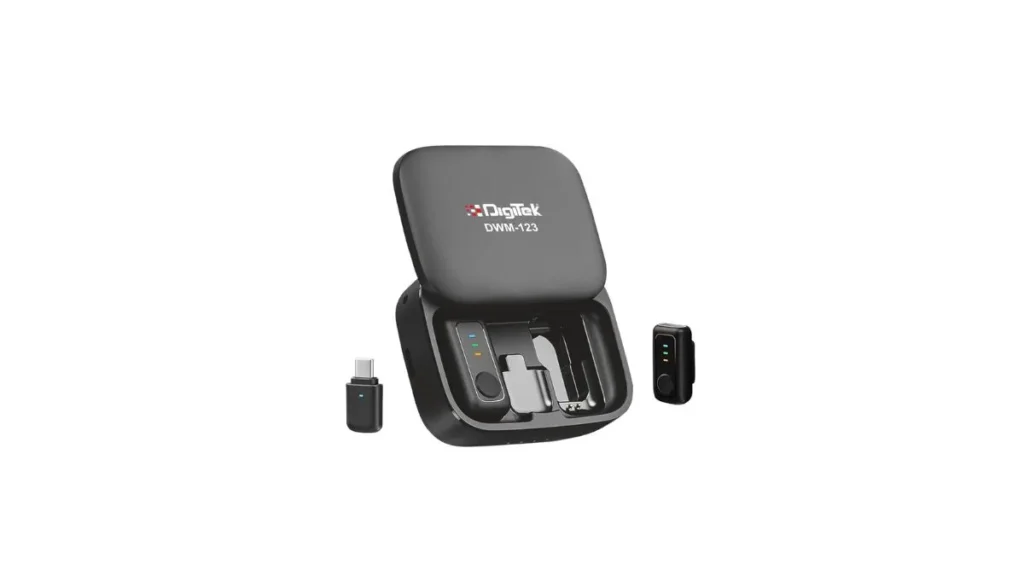 Best Wireless Microphone for Social Media Creators with 60m Range Charging Case