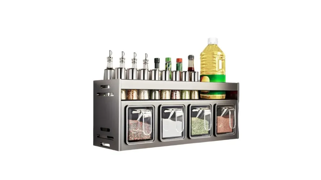 Wall Spice Rack Kitchen Organiser – Smart Storage Solution for Every Kitchen