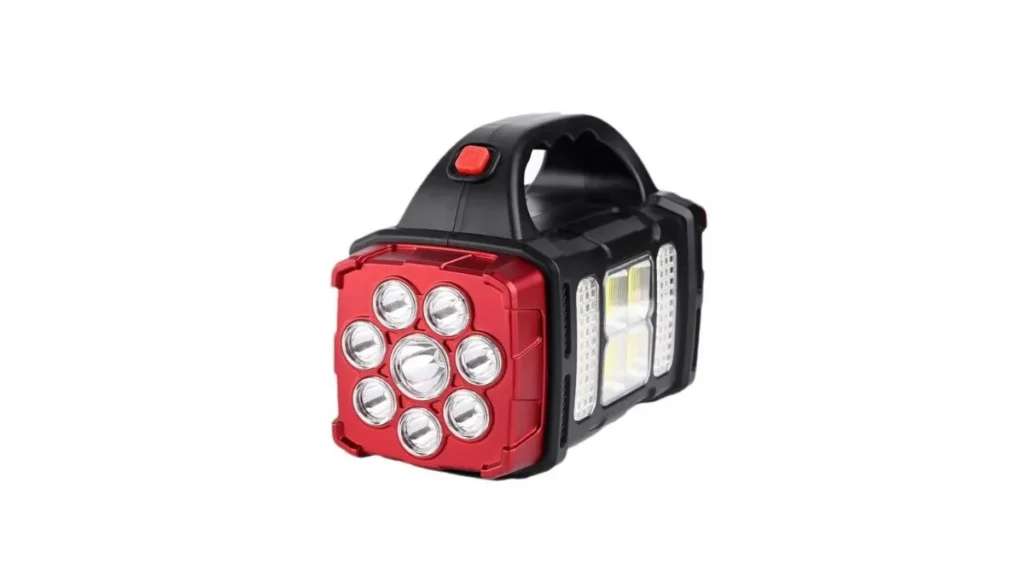 Care 4 Multifunctional Solar Waterproof Flashlight with USB Charging & 8 LED Torch
