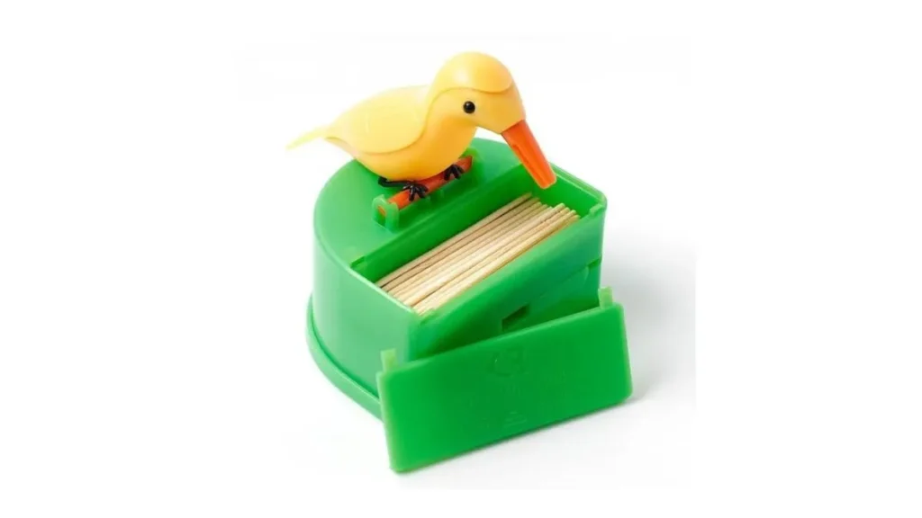 Best Toothpick Storage Box with Automatic Portable Bird Dispenser