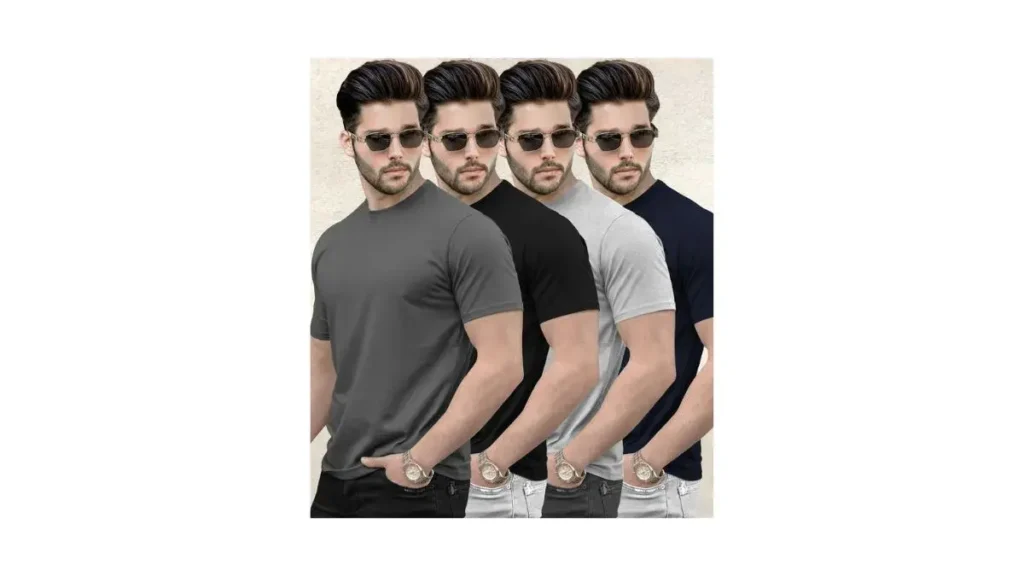 Polo T Shirts for Men Pack of 4 – Stylish, Comfortable & Perfect for Everyday Wear