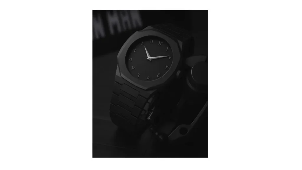 Black Minimalist Watch – Stylish All-Black Design for a Premium Modern Look